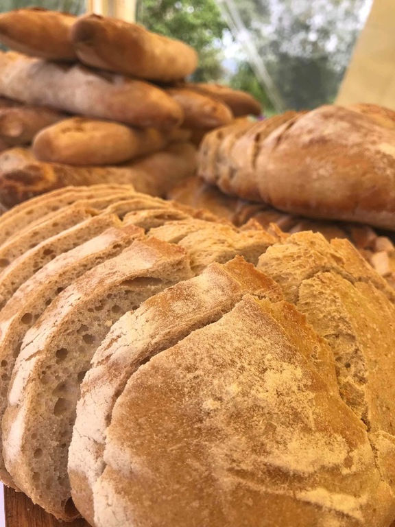 Hand baked bread